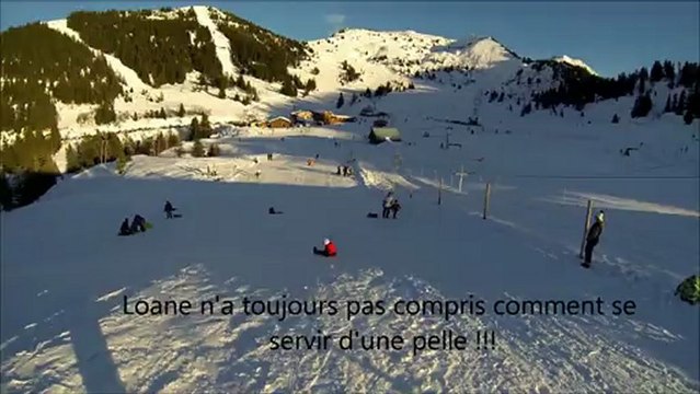 session luge au collet d'Allevard noel 2012