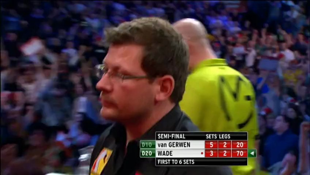 Darts: van gerwen erreicht finale