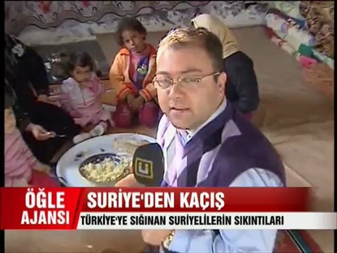 SURİYELİ AİLENİN YEMEK SOFRASI - M. MUSTAFA YILDIZ 28.12.2012