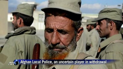 Afghan police, an uncertain player in withdrawal