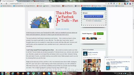 How To Use Facebook For Traffic 2