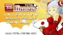 Total Manga - Interview Makoto Shinkai (Japan Expo 2012)