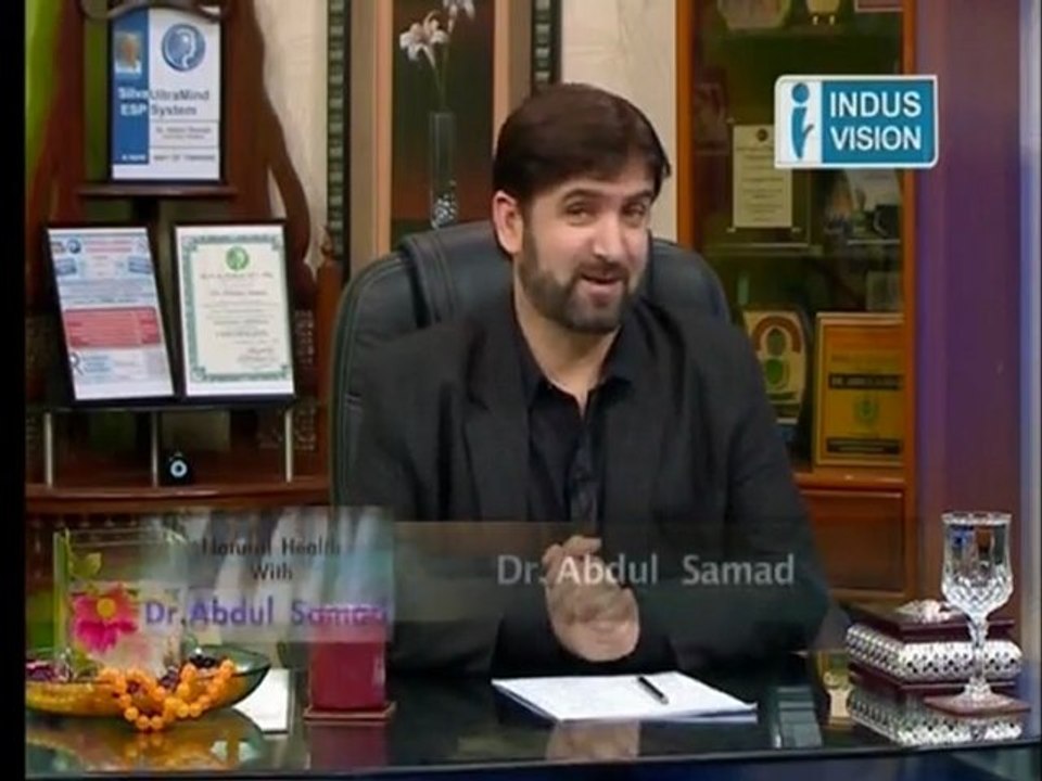 Natural Health with Abdul Samad on Indus Vision TV, Topic: Tiredness & Sadness