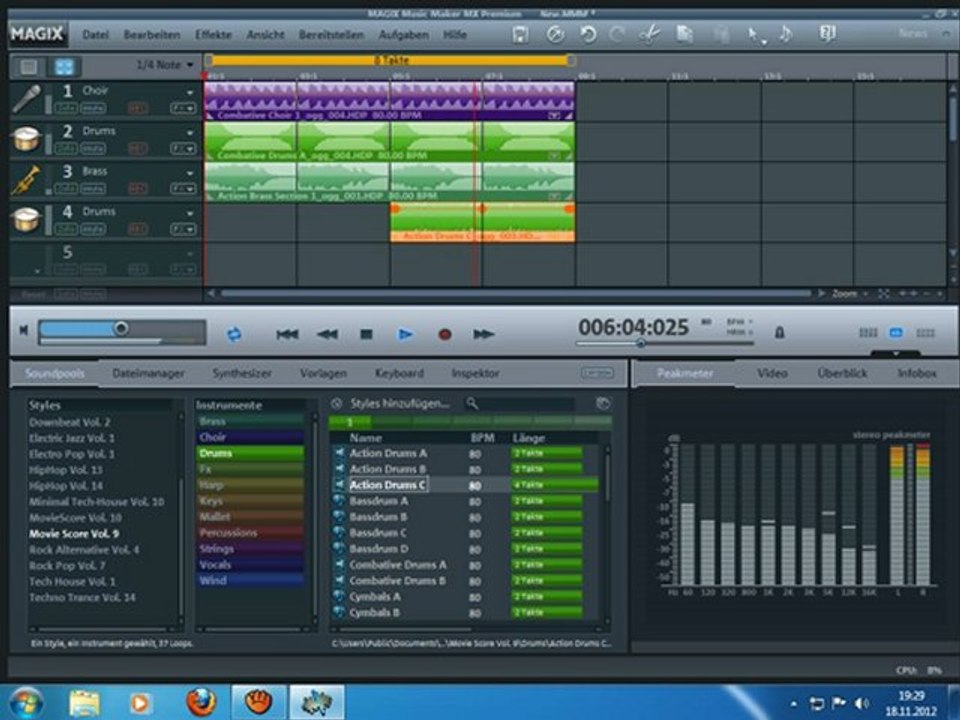 Kleines Tutorial für den Musicmaker MX