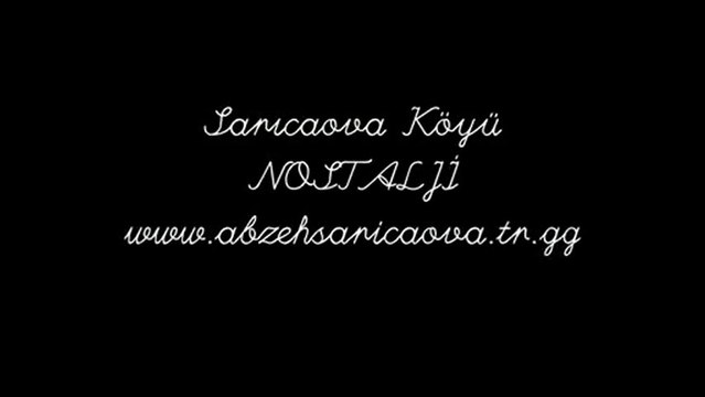 Sarıcaova Köyü Nostalji