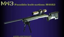 MW3 Guns - Possible BOLT-ACTION SNIPERS - M40A3 (MW3 Weapons/ MW3 Snipers)