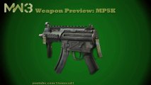 MW3 Guns - MP5K (MW3 Weapons previews Part 18)