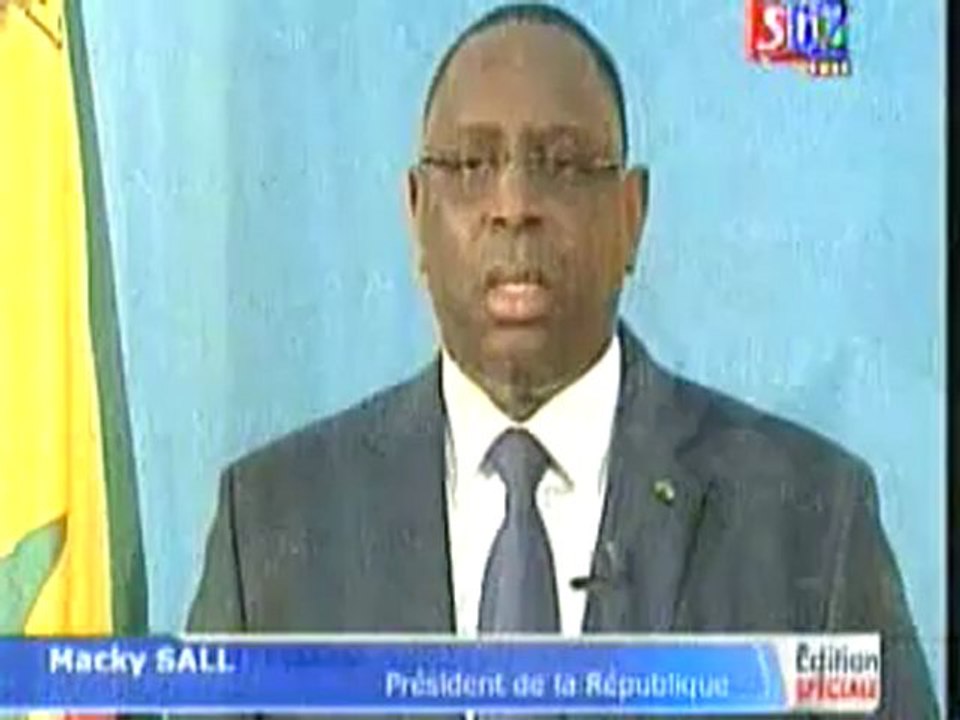 VIDEO Intégralité discours à la nation du président Macky Sall