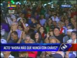 Ministro Villegas asegura que Chávez sigue por televisión actos por su salud