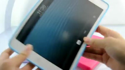 Soft Jelly Skin TPU Cases for Apple iPad Mini-Blue