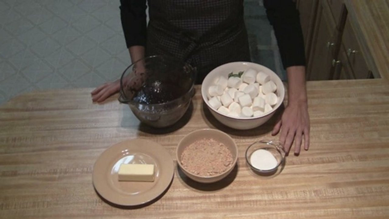 S'more Brownies part 1