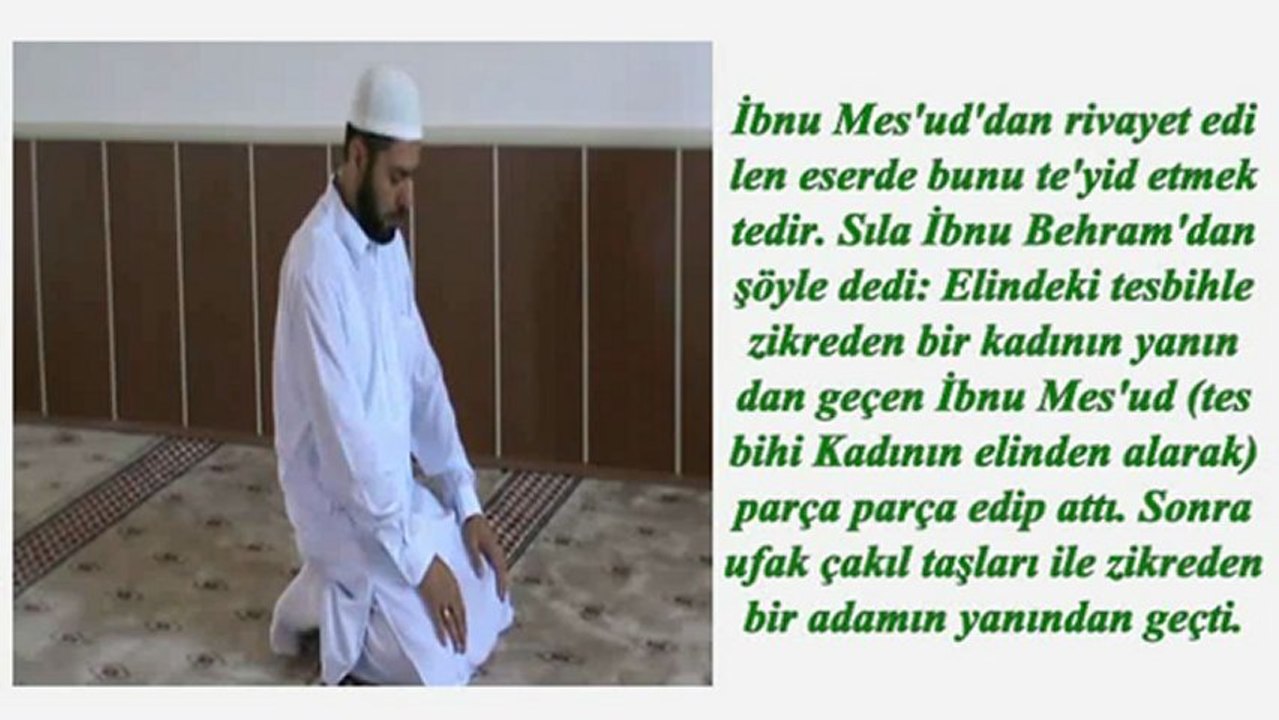 Parmakla tesbihat