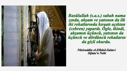 Öğle ve ikindi namazında kıraat