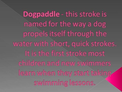 The Five Basic Swimming Strokes Swimmers Should Learn
