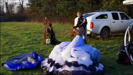Dernier vol de l'année 2012 en paramoteur