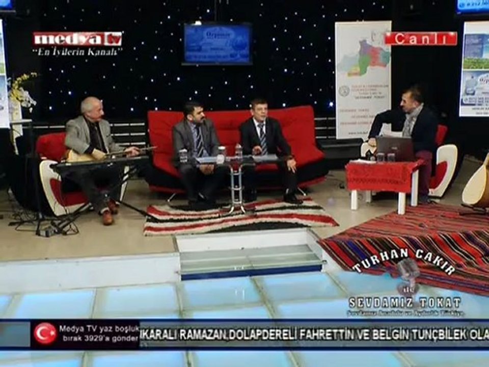 MEDYA TV TURHAN ÇAKIR İLE SEVDAMIZ TOKAT 30-12-2012---1