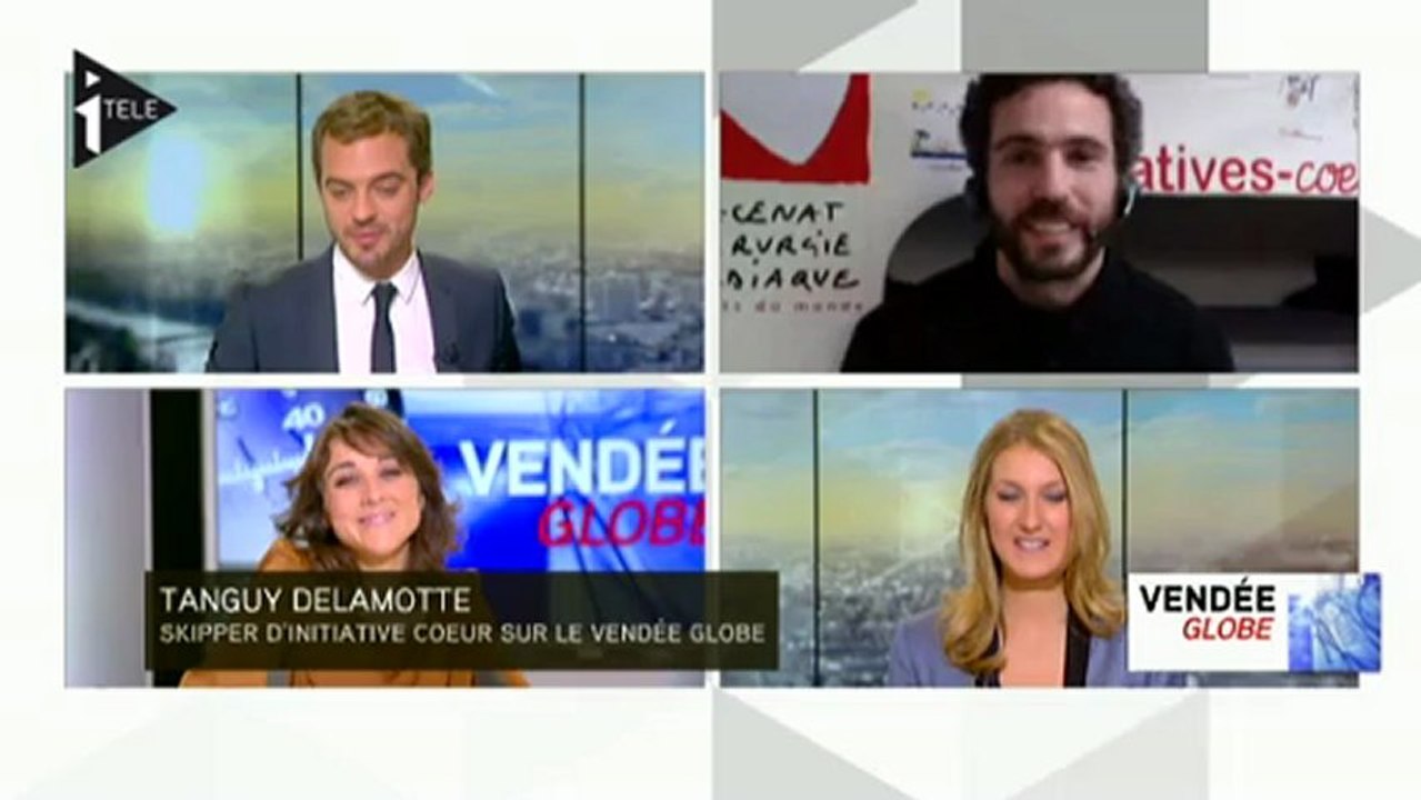 Vendée Globe : les voeux de Tanguy de Lamotte