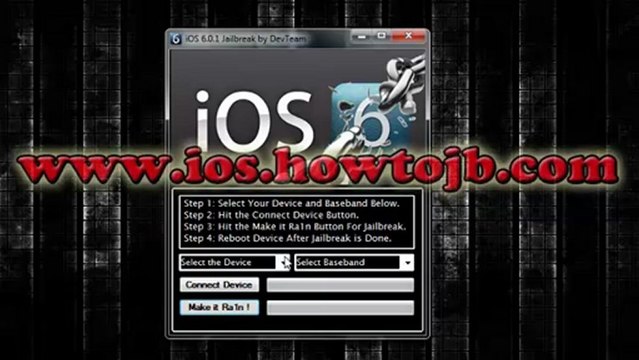 UNTETHERED jailbreak ipad2 6.0.1 REDSNOW, EASY iPHONE, iPAD, iPOd