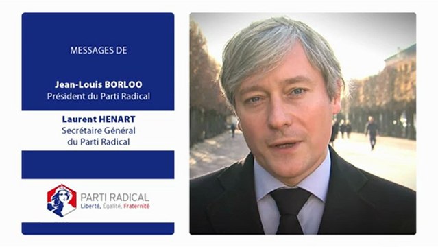 Voeux 2013 - Jean-Louis BORLOO et Laurent HENART