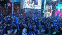 New Year celebrations in New York's Times Square