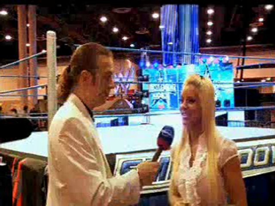 Maryse Ouellet's interview with Eurosport [ Clashtime ]