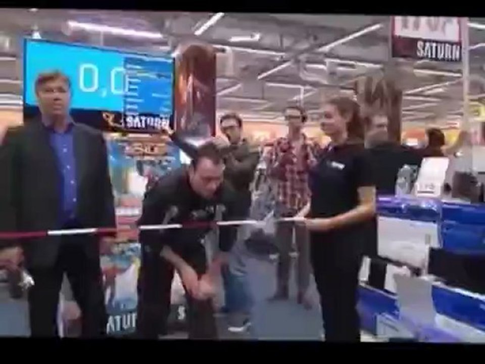 Il a 156 secondes pour dévaliser un magasin d'électronique