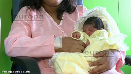 Nace el primer bebé madrileño del 2013