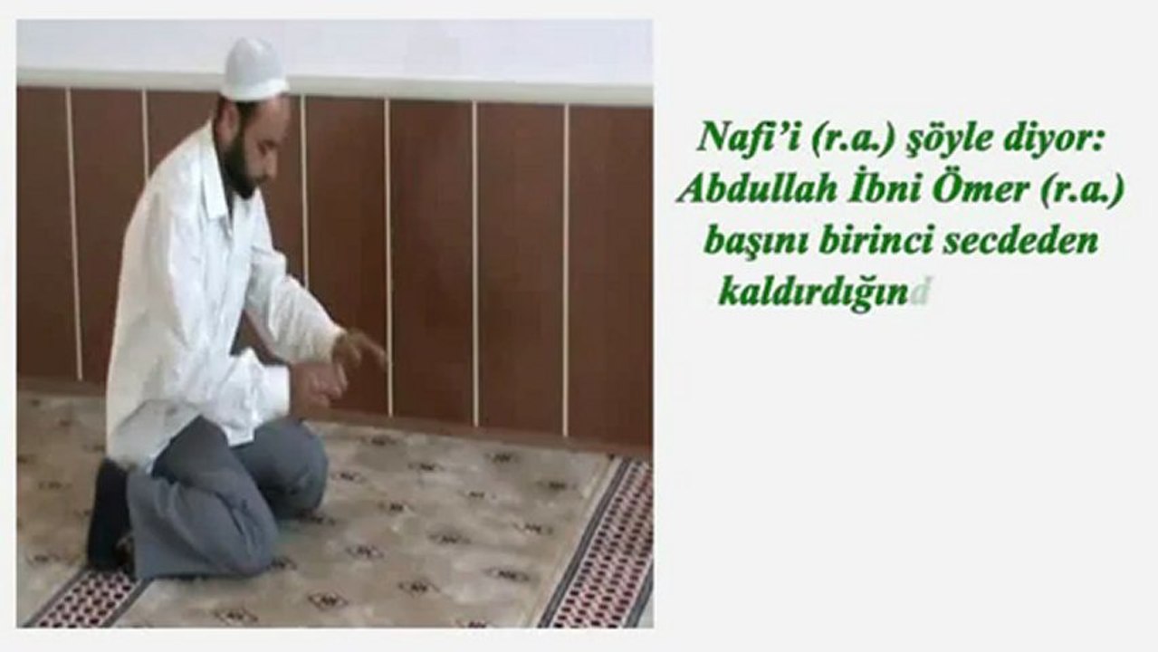 Secdeye giderken ve kalkarken elleri kaldırma