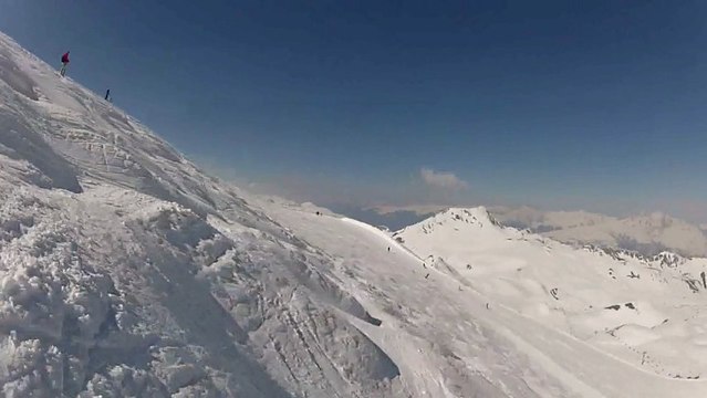 GoPro Héro2 - KL - roches rouges Les Arcs