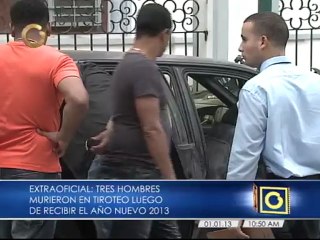 Extraoficial: tres personas mueren en un tiroteo luego de recibir el Año Nuevo
