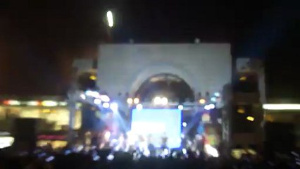 New Year 2013 fireworks at Port Grand with Josh Band- By Batool Farooqi