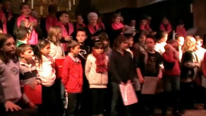 chorale+enfants noël 2012