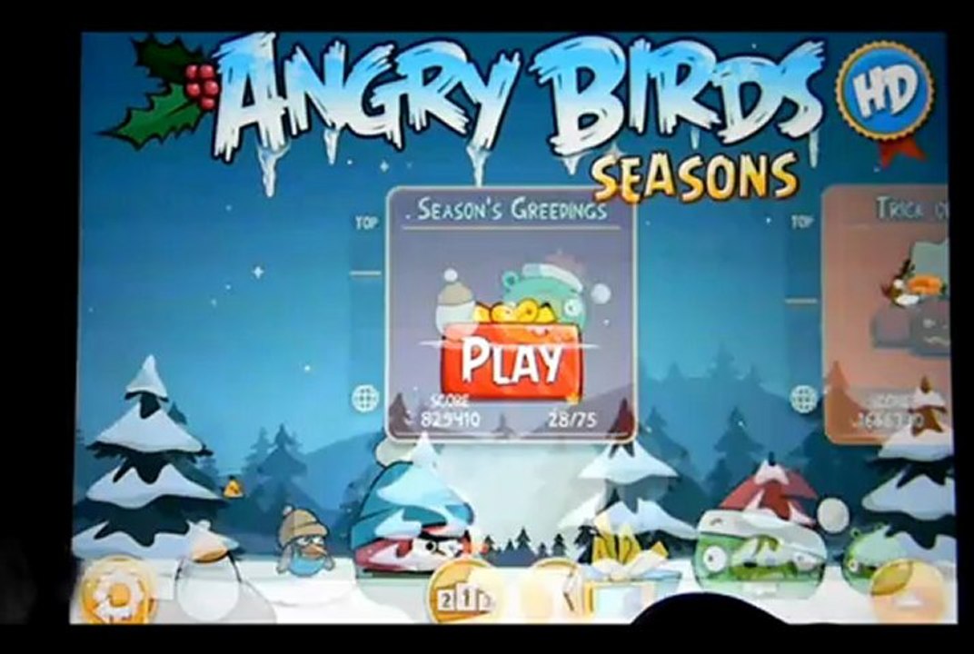 Angry Birds Seasons HD Review iPad