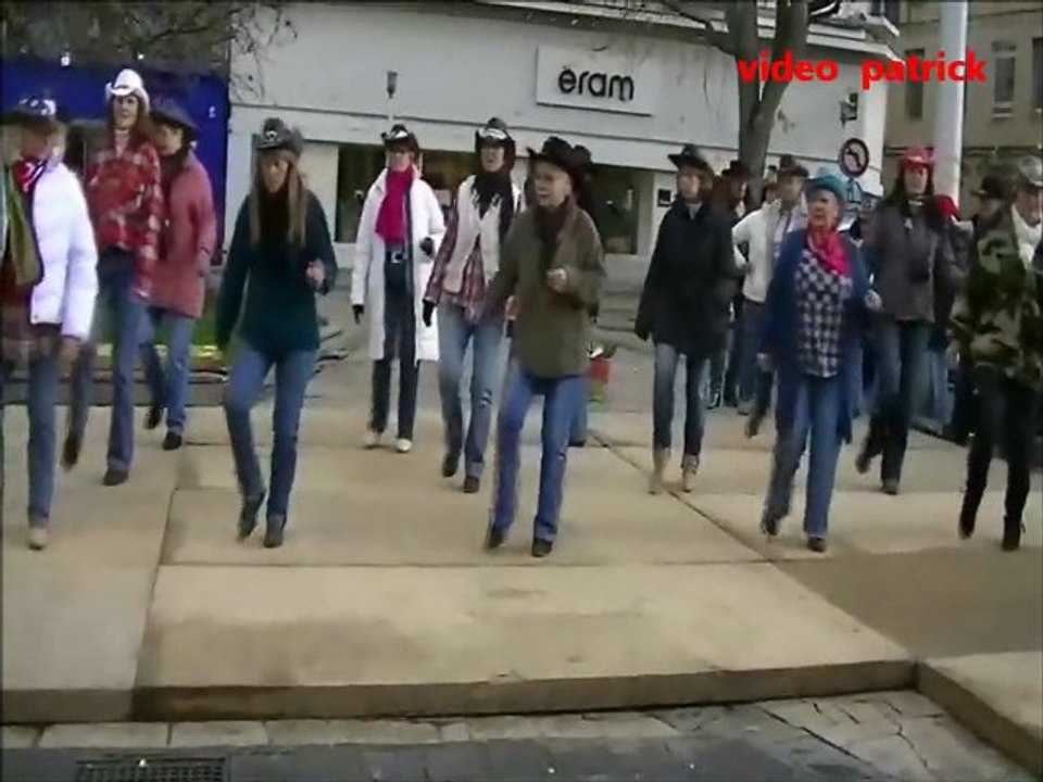 Suite spectacle Country Troup42 téléthon Firminy 2012