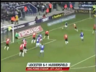 Leicester vs Huddersfield (01.01.2013.) - Wood goals & assist(FT6-1)