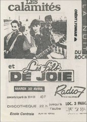 Les Fils de Joie - Adieu Paris (live ECP 1985)
