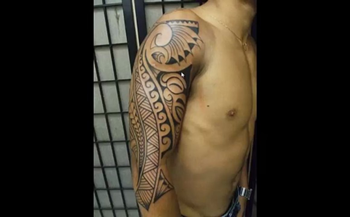 Tatuajes en el Brazo Maories Polinesios para el Hombre de ROBERTTO ORIGINAL TATTOO DE RIO DE JANEIRO