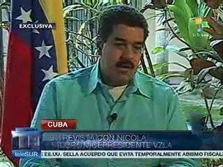 (Vídeo) Maduro resalta fortaleza de Chávez (Video entrevista exclusiva #teleSUR parte IV)