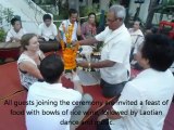 Baci Ceremony at Villa Maly Luang Prabang Boutique Hotel