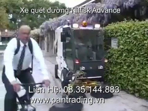 Xe quét đường, quét rác khu công nghiệp, bến bãi, nhà xưởng