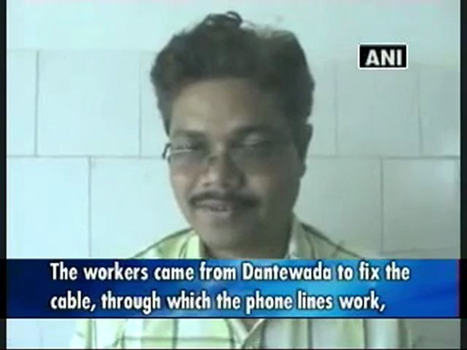 2 BSNL workers injured in Maoist pressure blast.mp4