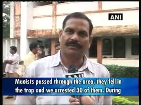 30 suspected Maoist rebels arrested in Orissa.mp4