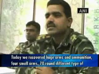 Download Video: Arms, ammunition recovered from Maoists, 2 arrested in another incident.mp4