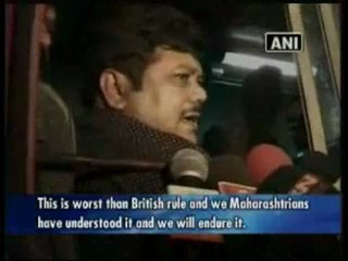 Arrest of political leader sparks protests in Mumbai.mp4