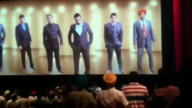 Babbu Maan - Desi Romeos - Crowd Shouting and Dancing at end of the Movie.mp4