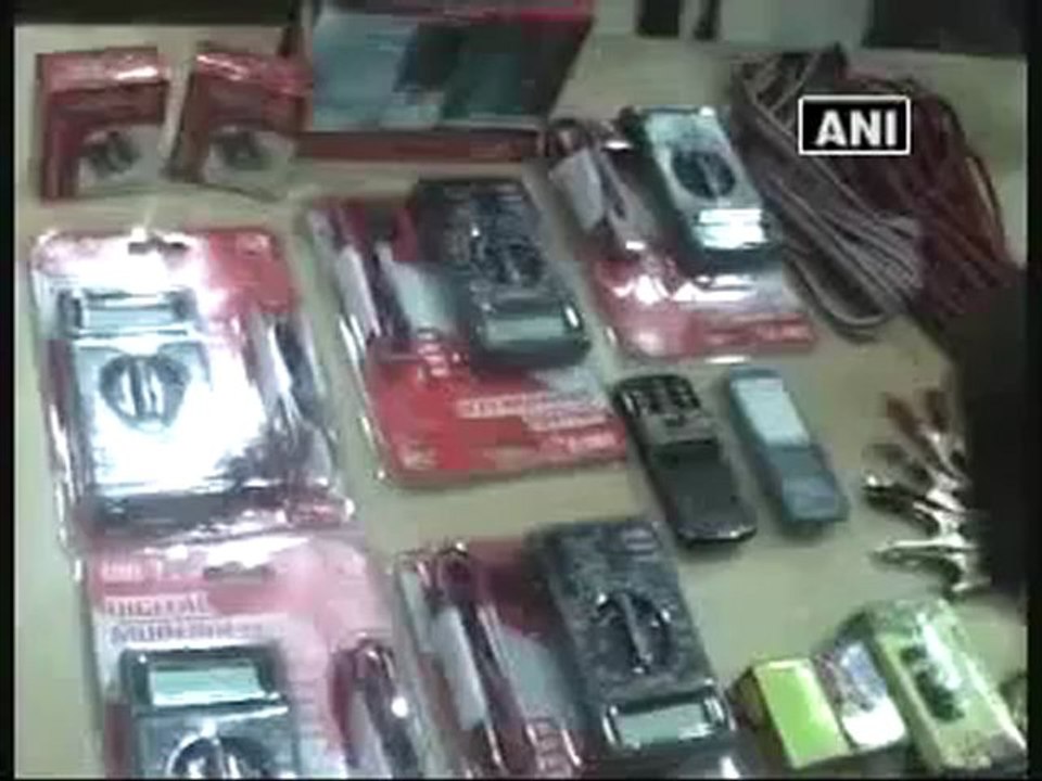 Explosives seized from 4 suspected Maoists suppliers in Ranchi.mp4