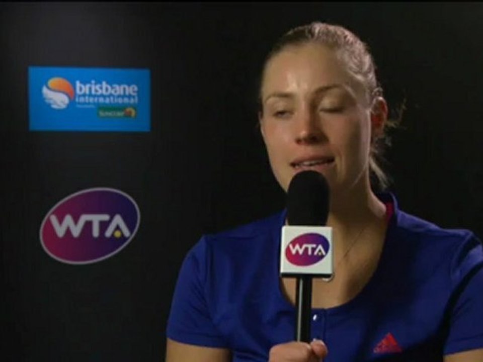 Brisbane: Kerber: 'Monica hat ein unglaubliches Match gespielt'