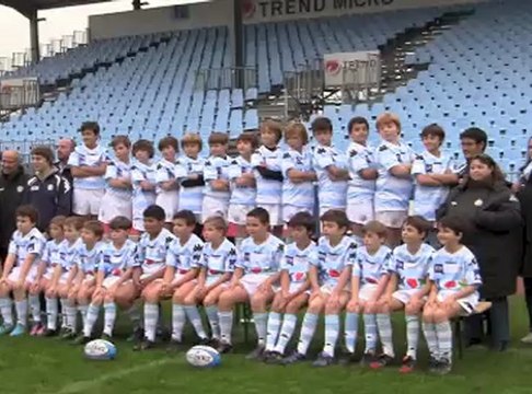 Ecole de rugby Colombes - Les petits prennent la pose