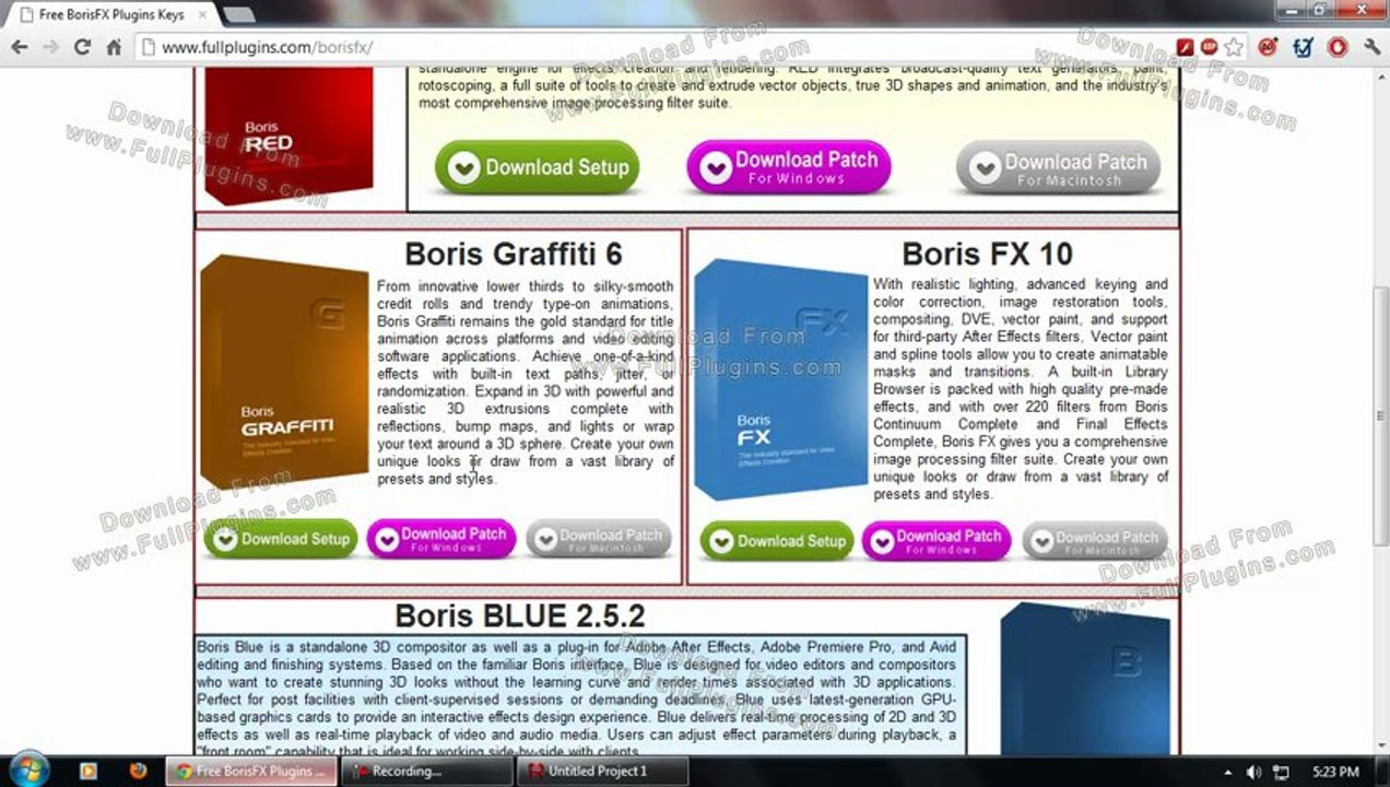 Boris Graffiti 6 Serial for Win and Mac