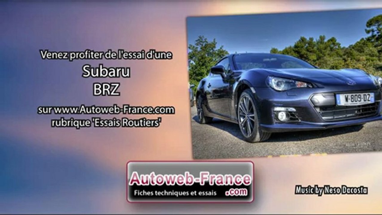 Essai Subaru BRZ - Autoweb-France